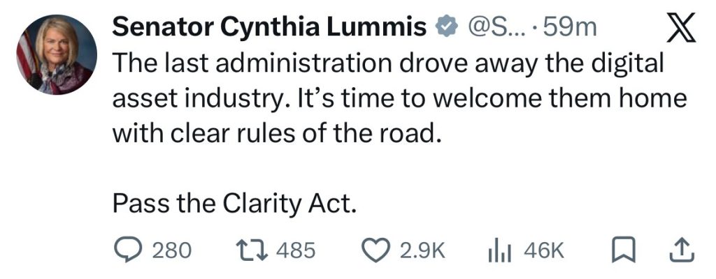 clarity act lummis