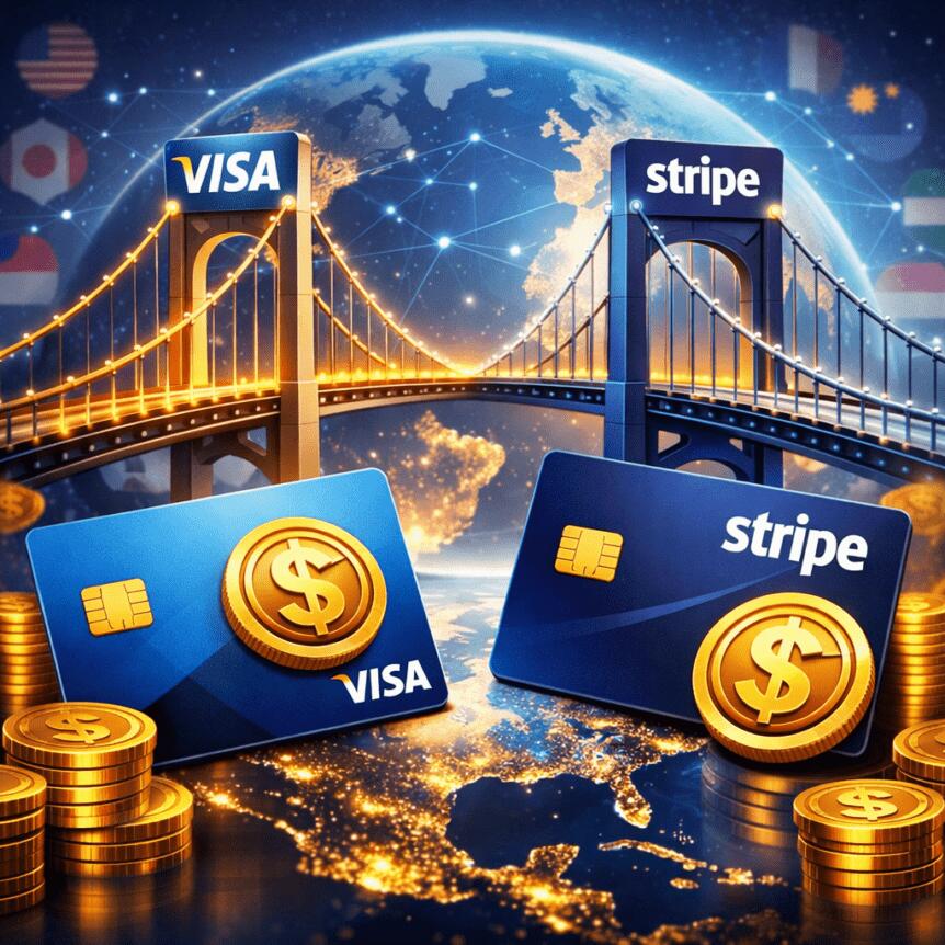 Visa & Stripe's Bridge Plan Expands Stablecoin Cards To 100+ Countries