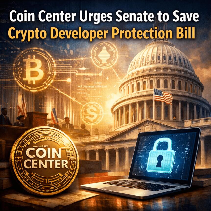 Coin Center Urges Senate To Save Crypto Developer Protection Bill