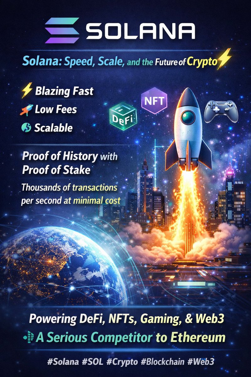 Solana: Speed, Scale, and the Future of Crypto ⚡.Solana is a | KuCoin