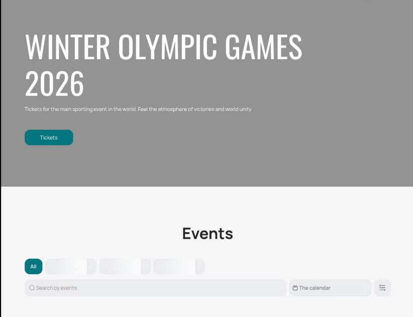 Um site de ingresso falso