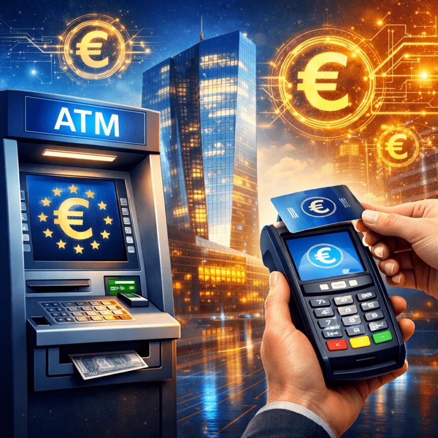 Ecb Kicks Off Digital Euro Work With Atms And Payment Terminals