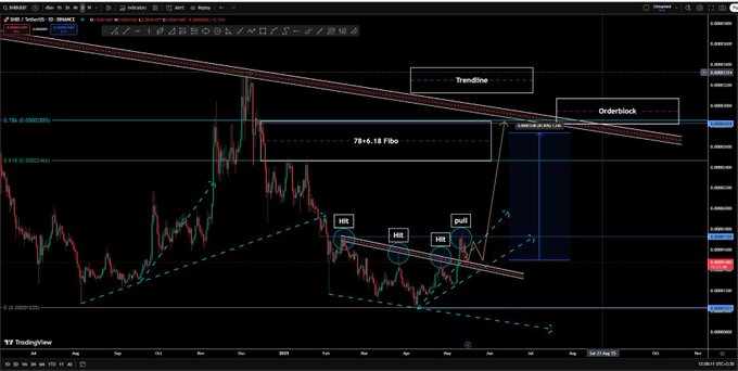 Fonte: Crypto SHIB, X