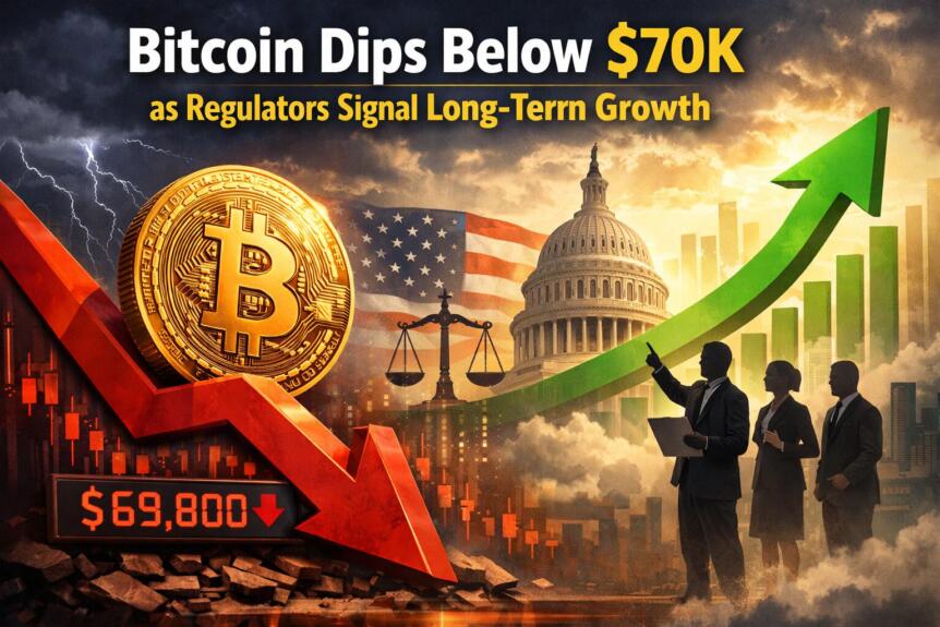 Bitcoin Dips Below $70k As Regulators Signal Long-Term Growth