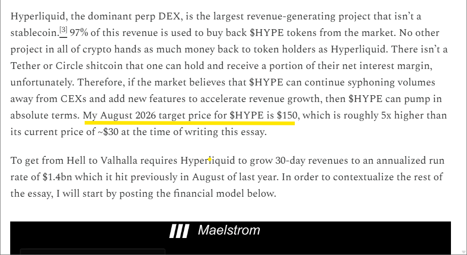 Arthur Hayes affirme « Acheter uniquement le HYPE » alors que le token Hyperliquid grimpe de 9 %