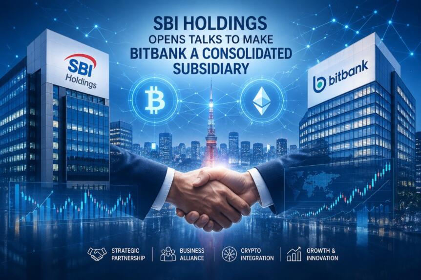 Sbi Holdings Opens Talks To Make Bitbank A Consolidated Subsidia