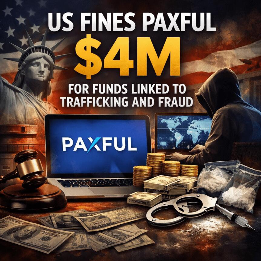 Us Fines Paxful $4m For Funds Linked To Trafficking And Fraud