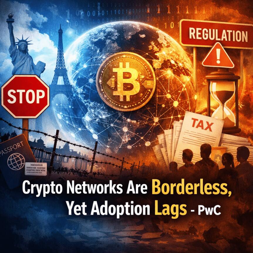 Las redes de criptomonedas no tienen fronteras, pero su adopción es lenta - Pwc