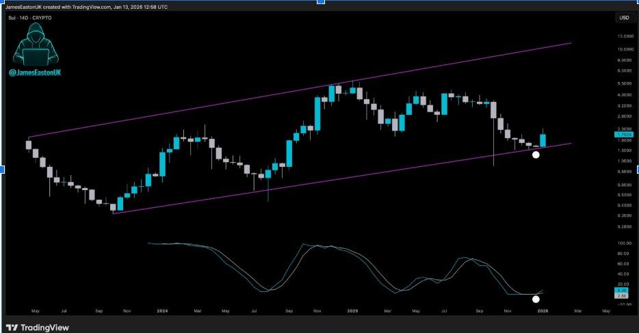 SUI 14D Chart | Source: James Easton, X