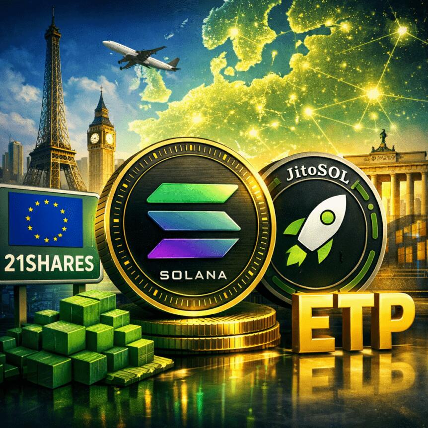 21shares Lists Jitosol-Backed Solana Etp Across Europe