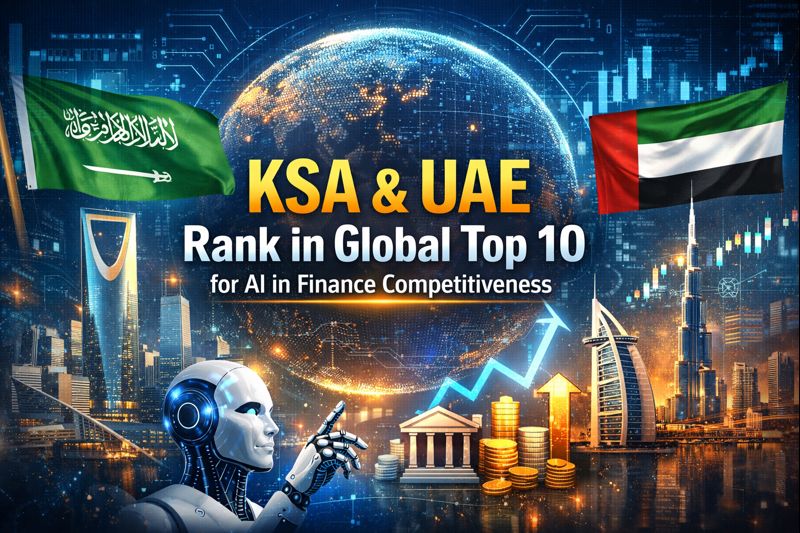 Ksa e Uae Entre as 10 Principais Nações no Índice Global de Competitividade da IA para Finanças