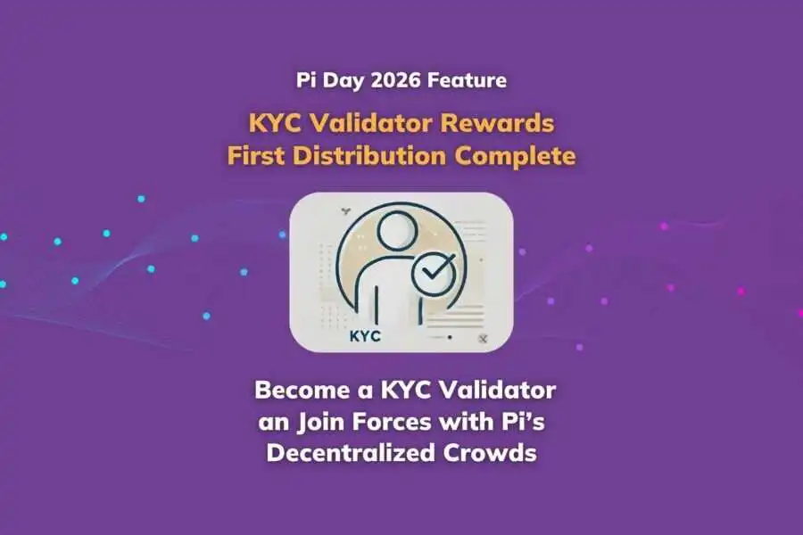 Первый раунд распределения вознаграждений Pi KYC Validator завершен