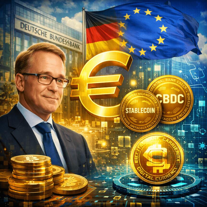 Germany's Central Bank President Touts Stablecoins, Cbdcs For Eu