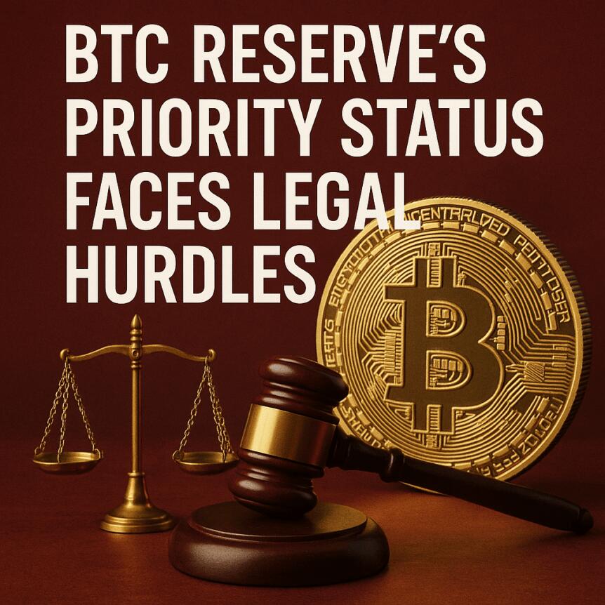 สถานะความสำคัญของ Btc Reserve ต้องเผชิญกับอุปสรรคทางกฎหมาย