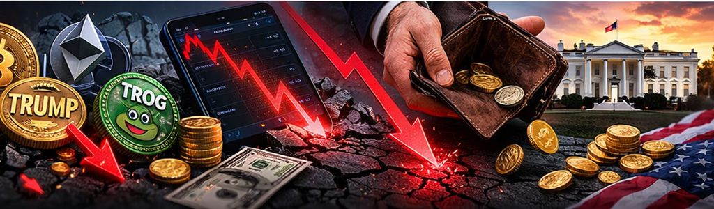 Криптовалютний портфель Дональда Трампа впав більше ніж на 90% з 20 січня 2025 року