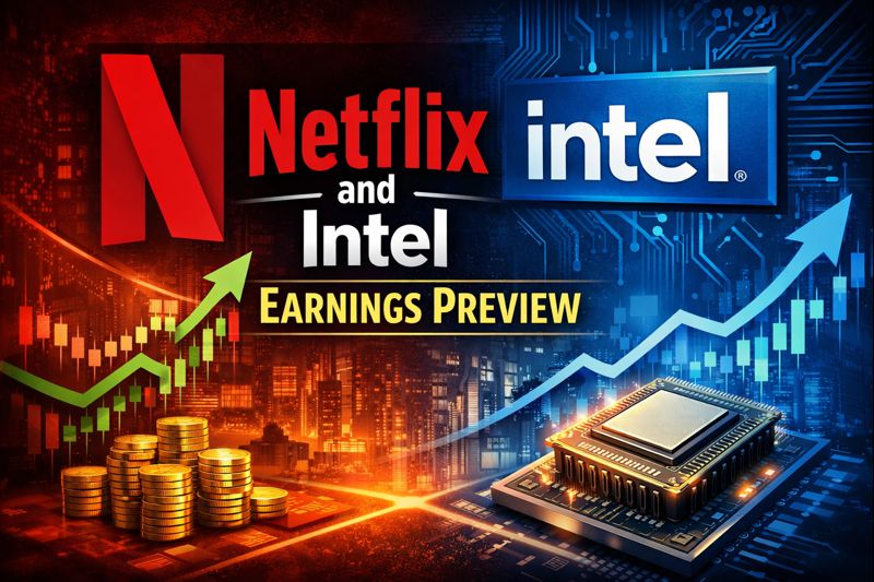 Prévia das Demonstrações Financeiras da Netflix e Intel