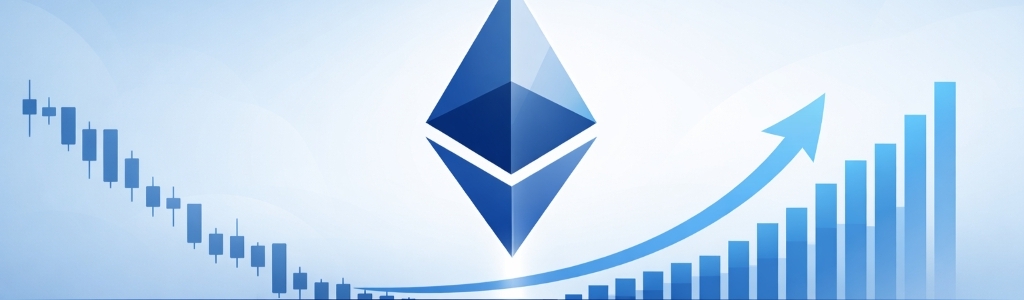 ETH rebounded above $2,000 after sliding into the high $1,800s, trading near $2,030 and easing downside pressure.