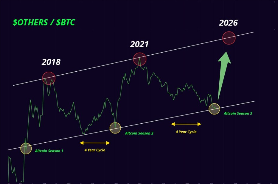 Gráfico $OTHERS/BTC | Fonte: MrBigDott, X