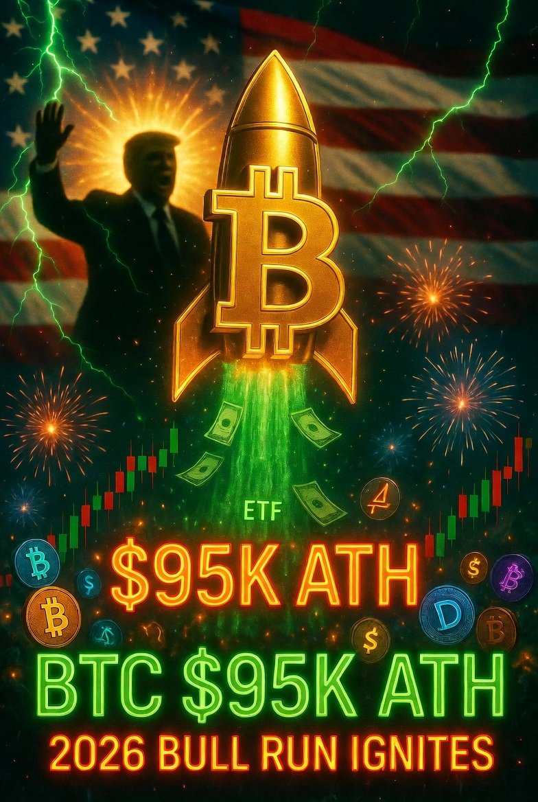 Bitcoin Smashes $95K ATH: 2026 Bull Run Officially On Fire! | KuCoin