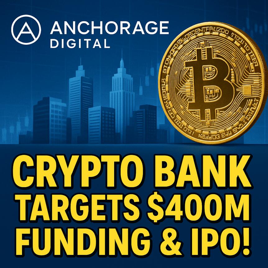 Bank Kripto Anchorage Digital Sasar Kewangan $400j & IPO!